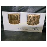 4 Harry Potter Gold-Tone Metal Collector   TH