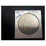 1890 Morgan silver dollar  TJ