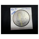 1891 Morgan Silver dollar  TJ