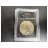 1923 peace silver dollar  TN