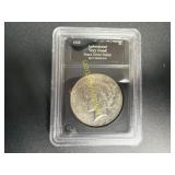 1925 peace silver dollar  TN