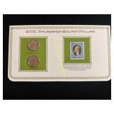 2002 Sacagawea golden dollars  TE