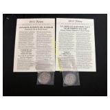 1941 and 1942 walking liberty half dollars  TE