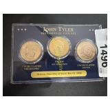 John Tyler coin set   TC