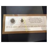 25 years of Indian head pennies   TC