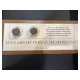 25 years of Indian head pennies   TC