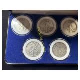 1941-1945 walking liberty half dollars   TI