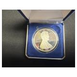 2009 Lincoln silver dollar copy