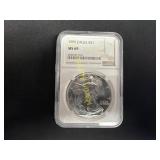 1995 American Silver Eagle One Dollar coin