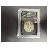 1945 walking liberty silver half dollar  TN