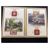 1928 and 1929 Buffalo head Nickels  TD