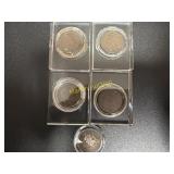 Five Indianhead pennies   TM
