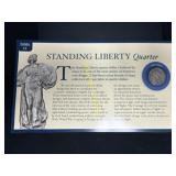 Standing liberty Quarter  TL