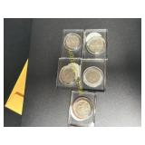 Five buffalo nickels   TM