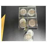 Five buffalo nickels   TM