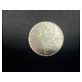 1885 Morgan silver dollar  TJ