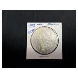 1889 Morgan Silver dollar  TJ