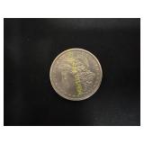 1881 Morgan silver dollar  TJ