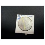 1884 Morgan silver dollar  TJ