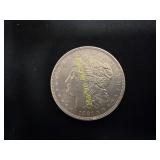 1921 Morgan silver dollar  TJ
