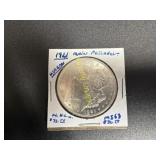 1921 Morgan silver dollar  TJ
