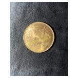 Swiss 10 Francs gold coin