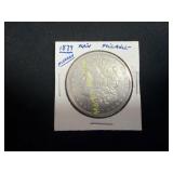 1879 Morgan Silver dollar  TJ