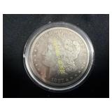 1887 Morgan Silver dollar  TJ