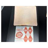 25- 3 3/8x 3 3/8 sheets of 23 carat gold leaf and