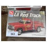 78 Dodge little red truck unopened box