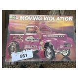 Moving violation unopened box