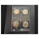 For presidential dollar coins