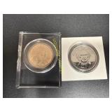 Sacagawea and Martin Van Buren dollar coins TM