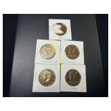 5- 1994 gold plated Kennedy half  TI