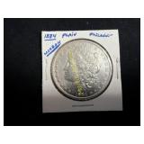 1884 Morgan, Silver Dollar  TJ