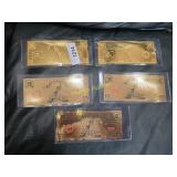 Valaurum .1g Gold Liberty Note Collectible Bar TH