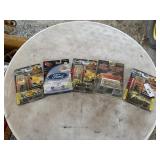 Toy cars in packages