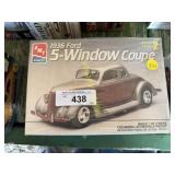 36 Ford five window coupe unopened box