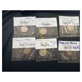 1936 Buffalo nickel, 1934 buffalo nickel, 1915  TF