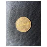 Swiss 10 Francs gold coin