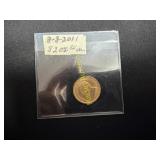 South African gold coin