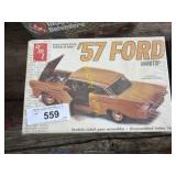 57 Ford hardtop unopened box