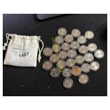 28 state quarters in protective cases   TA