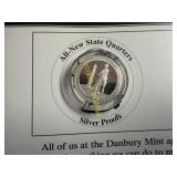 All new state, quarters silver proof   TA