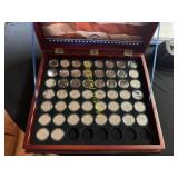 State quarter collection and box 6 quarters   TA