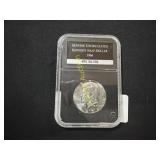 1966 uncirculated Kennedy half dollar  TI
