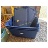 Three totes three lids