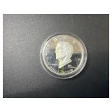 GW Bush, silver dollar  TF
