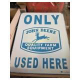 John Deere sign