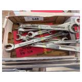 Snap on line wrenches